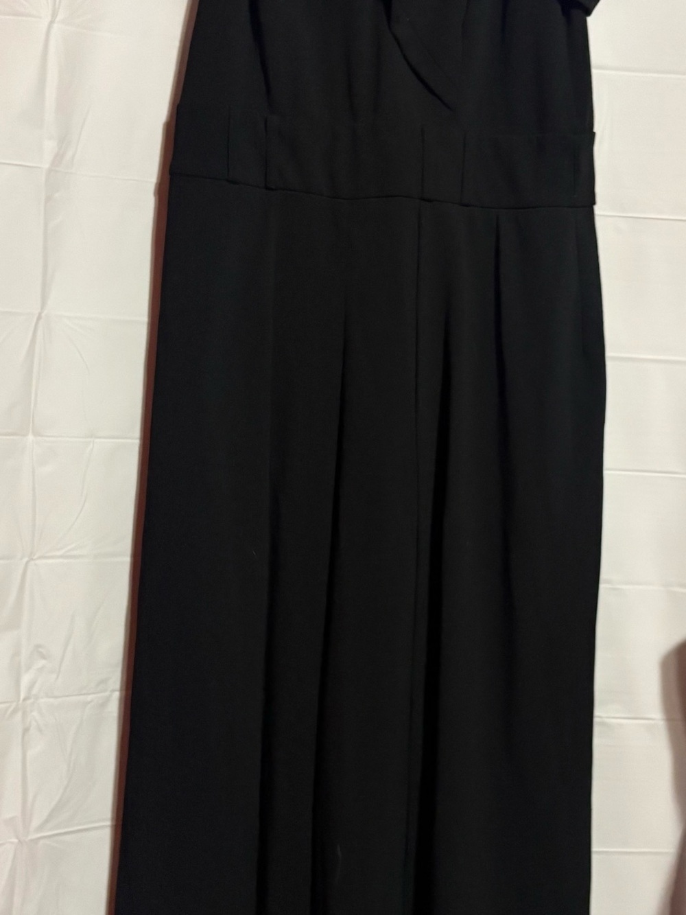Shelby & Palmer Black Maxi Pleated Skirt